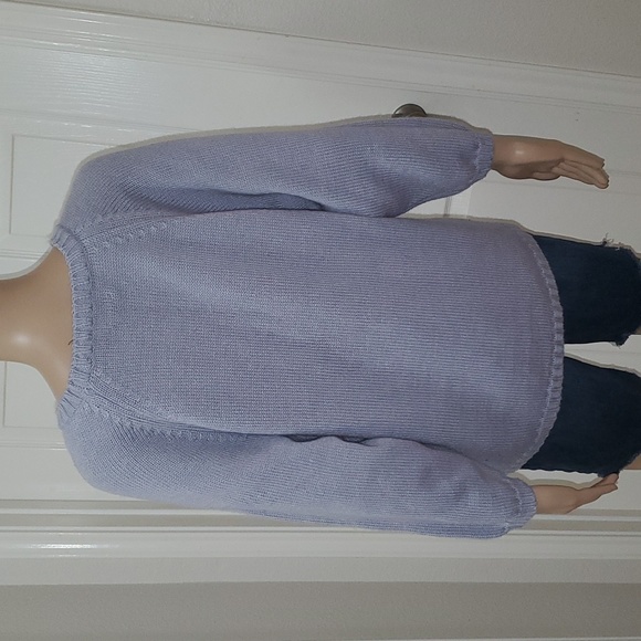 Andrew St. John m boxy oversized sweater front pocket vintage - Picture 3 of 7